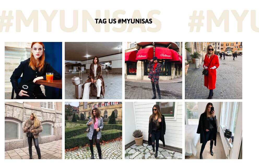 Embedded Instagram Feed of Hashtag Campaign 